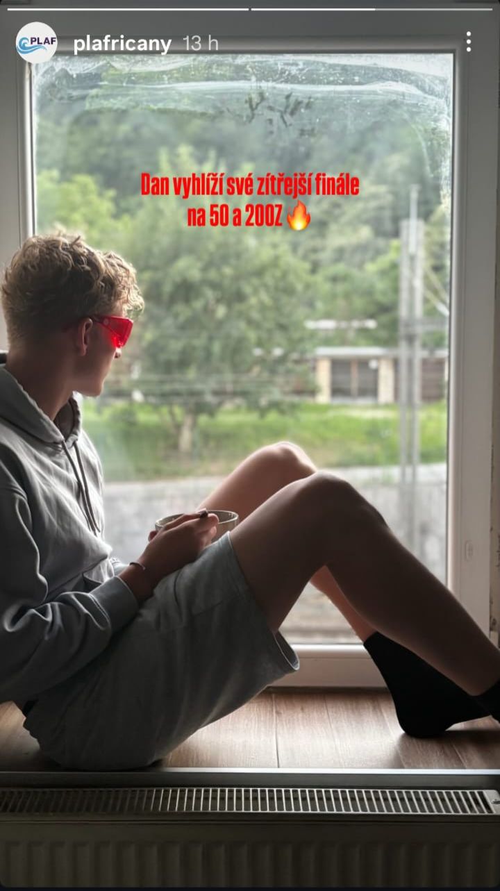Dan Horák na MČR juniorů v plavání 2026 – foto 2